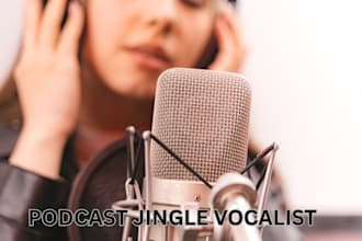 produce podcast jingle radio jingle outro intro custom dj drops theme songs
