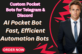 create a custom chatbot or automation tool for telegram or discord