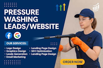 do pressure washing leads cleaning facebook ads google ads and sales funnel