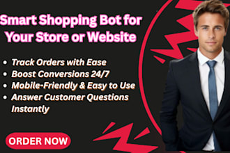 develop a custom shopping assistant bot for your website or store