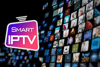 provide iptv on your smart TV using m3u or xtream codes with full activation