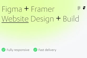 design and build your site from figma to framer