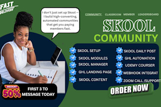 skool community skool community banner skool modules skool community automation