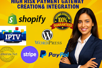 provide iptv setup, stream optimization and high risk payment integration