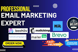 design convertkit email template newsletter landing page automation campaign