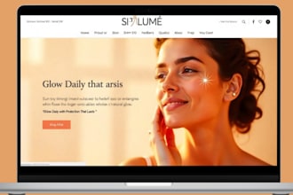design suncreen, spf cream shopify store facial, tinted suncreen spf 50 website