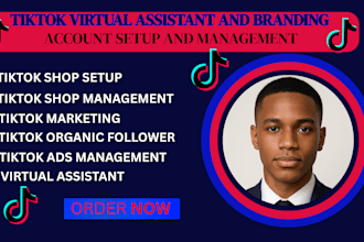 tiktok shop va virtual assistant tiktok management tiktok shop manager ads