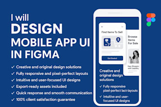 design stunning app UI, splash screen, and app store screenshots
