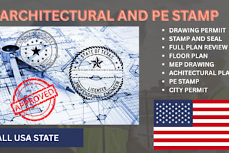 draw review engineering plan pe stamp architectural drawing floor plan