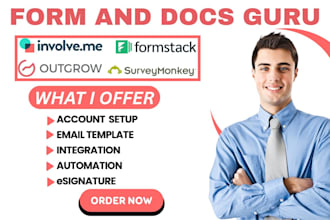 create involve me outgrow form formstack surveymonkey online form integration va
