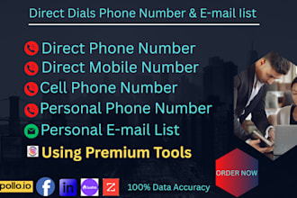 b2b lead generation, direct phone number, data enrichment