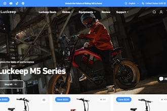 build electric bike shopify store e bike accessories store electric bike website