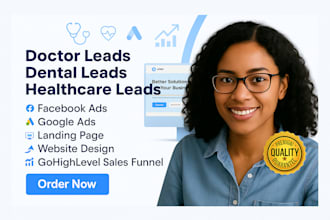 generate doctor leads dental care leads healthcare lead chiropractic ghl website