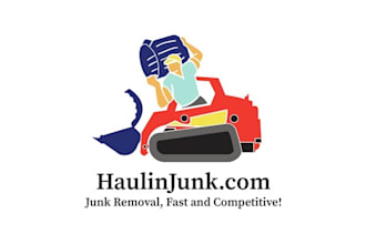 design beautiful industrial or junk removal logo