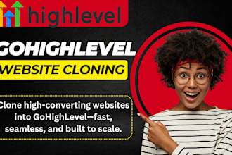 clone gohighlevel wordpress website ghl sales funnel landing page crm VA expert