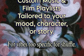 create a custom music or movie playlist for any mood