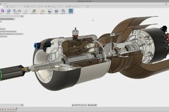 3d modeling industrial product design in inventor solidworks autocad fusion 360