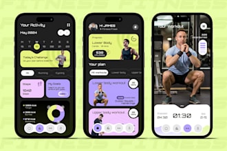 develop health care app, fitness app, scheduling app, salon booking app