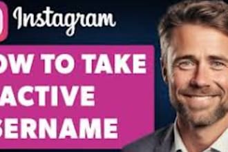 help in claiming inactive or taken instagram username
