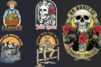 do vintage logo design t shirt and merchandise military art christian t shirt