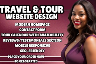 travel and tour website, travel website, tour booking site, vacation website