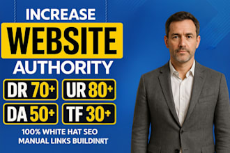 increase domain ranking dr moz da pa trust flow url rating for google ranking