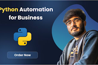 create python bots, scripts, automate jobs, full stack development