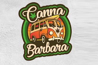 design attract cannabis barbara dispensary logo