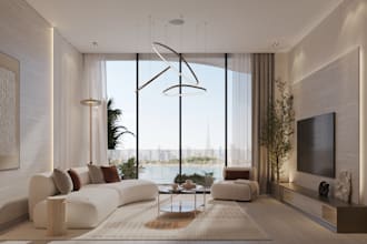 interior 3d design and visualization for your project