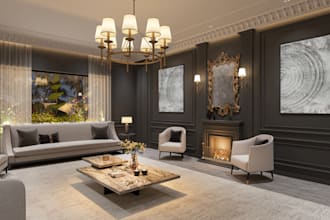 interior 3d design and visualization for your project