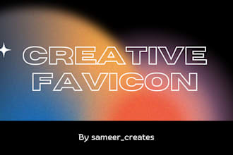design creative favicon and logo