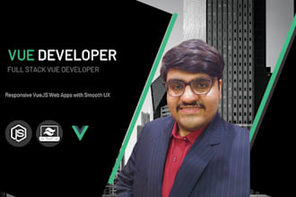 do vuejs development for you