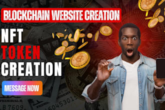 design meme coin landing page, blockchain website, crypto website, bitcoin