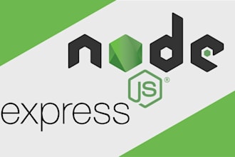 develop backend using node js , express js, nest js