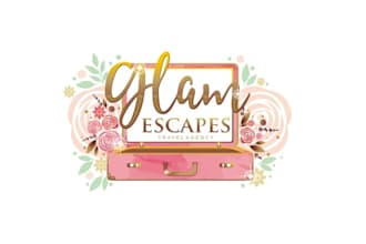 design modern a girlie travel agency logo