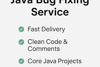 fix bugs and errors in your java application
