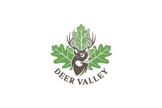 design unique deer valley hunting club logo