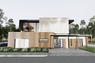 design high quality 3d renders with storytelling for your architecture