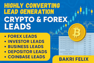generate real crypto investor leads forex funnel fx mt5 trader lead defi leads