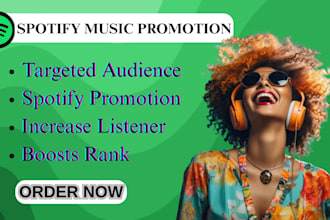 provide organic spotify podcast promotion to USA and UK for more audience
