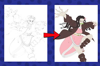 flat color your webcomic animation illustration