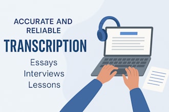 convert your video or audio files to a written document