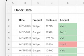 do accurate data entry, analysis, visualization, and validation