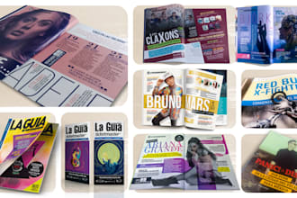 design professional books, magazines and editorial projects