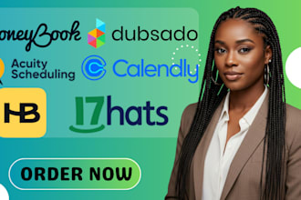 setup honeybook crm dubsado acuity schedulling 17hats square calendly