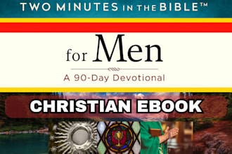 be christain author book ghostwriter self help bible study book daily devotional
