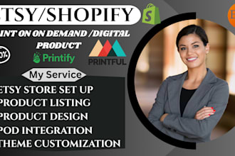 do etsy shopify print on demand shopify etsy store setup digital product