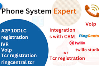 setup ringcentral 3cx twilio vitalpbx freepbx aircall voip vicidial ai chatbot