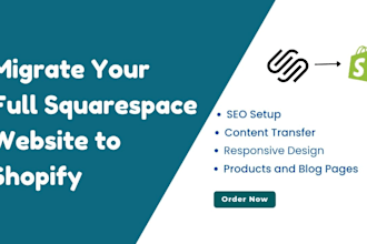 migrate squarespace website to shopify