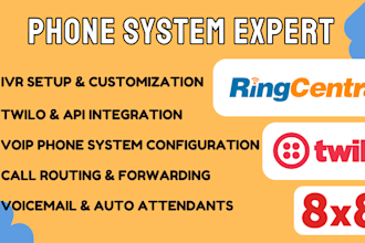 setup ringcentral ivr twilio 3cx vitalpbx freepbx aircall voip vicidial vapi ai